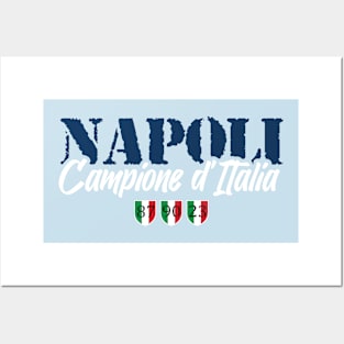 Napoli campione d'italia Posters and Art